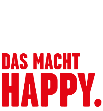 Echt gute Getränke? Das macht HAPPY.